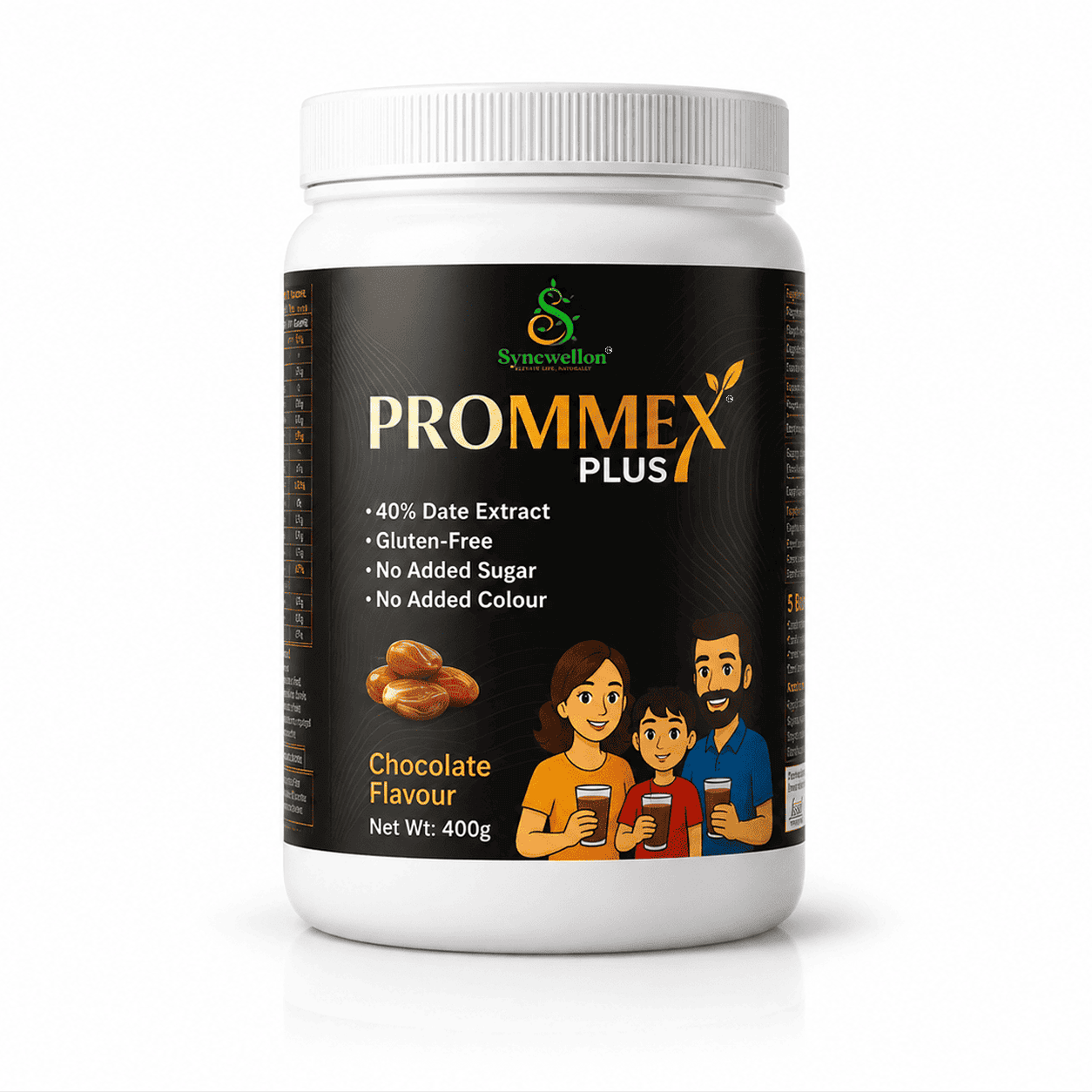 PROMMEX PLUS 400g – Natural Daily Nutrition Supplement | Chocolate Flavour